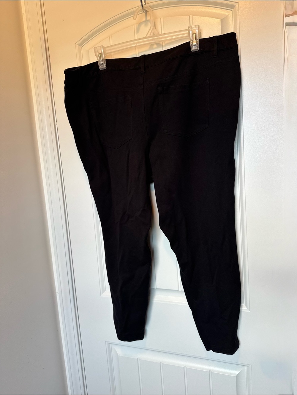 Torrid Studio Black Ponte Stretch Skinny Pants Plus Size 20R Work Career